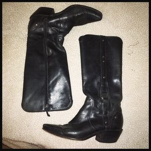 COPY - Chaelie1 chorse black cowboy boots